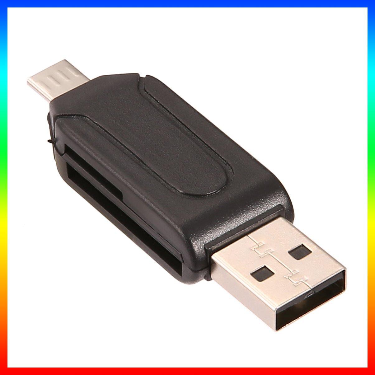 Đầu Đọc Thẻ Nhớ Micro Usb Otg Tf T-Flash Cho Điện Thoại / Pc