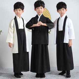 Trang Phục Kimono Cho Bé Trai, Bộ Yukata Trẻ Em Nhiều Màu Sắc