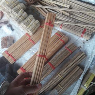 10 đôi Đũa tre vót thủ công của người dân tộc