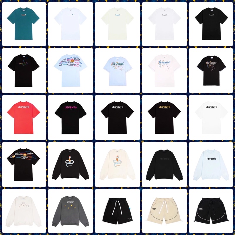 Hộp RANDOM PACK LOCAL BRAND 100% ÁO UNCOVER, SADBOIZ, LEVENTS, BOBUI