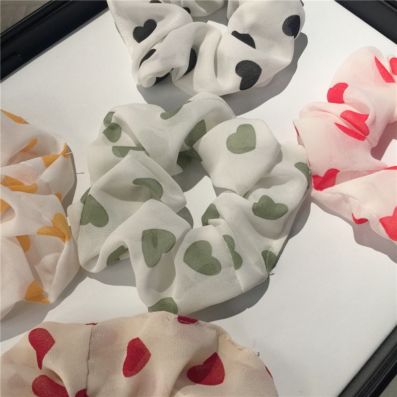 [Mã FASHIONCB231 hoàn tối đa 30K xu đơn 99K] 5 màu Scrunchies dây buộc tóc Phụ kiện tóc | BigBuy360 - bigbuy360.vn