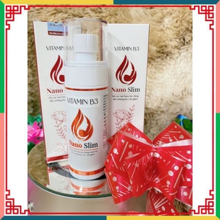 Xịt Tan mỡ bụng Nano Slim lành các vết rạn ở bụng (hàng chính hãng)