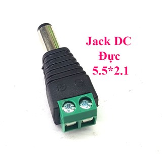Jack Nguồn 12V DC 5.5x2.1mm Domino – Đấu Nối Nguồn Không Cần Hàn