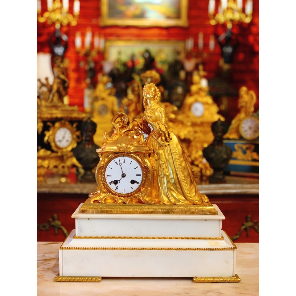 Đồng hồ cơ cổ thiếu nữ quý tộc Pháp