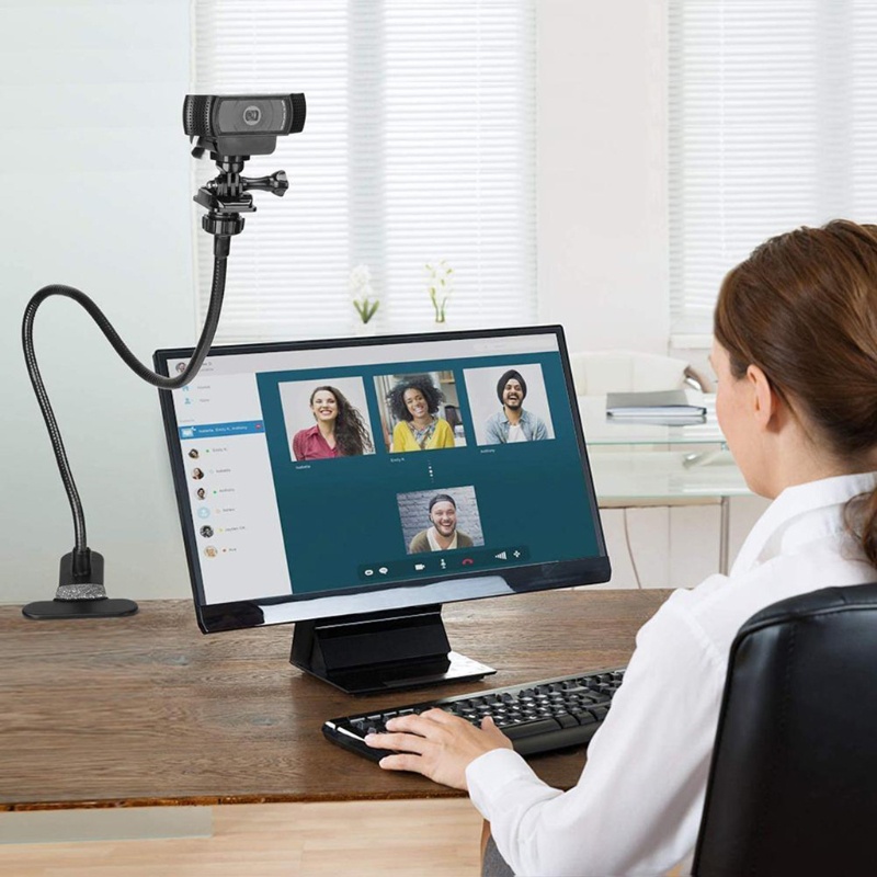 Giá Đỡ Webcam zzz Cổ Ngỗng Linh Hoạt Tiện Dụng