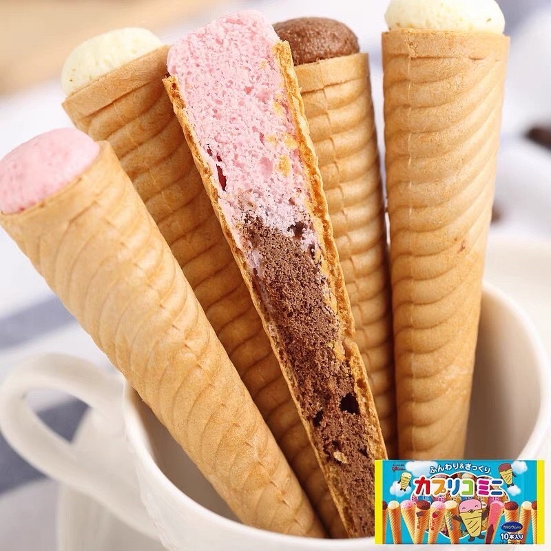 Bánh ốc quế Glico - Nhà Bum - Bé từ 24m+