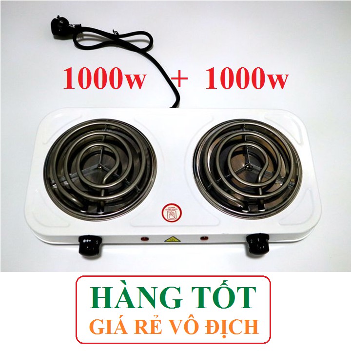 Bếp điện đôi 2000w