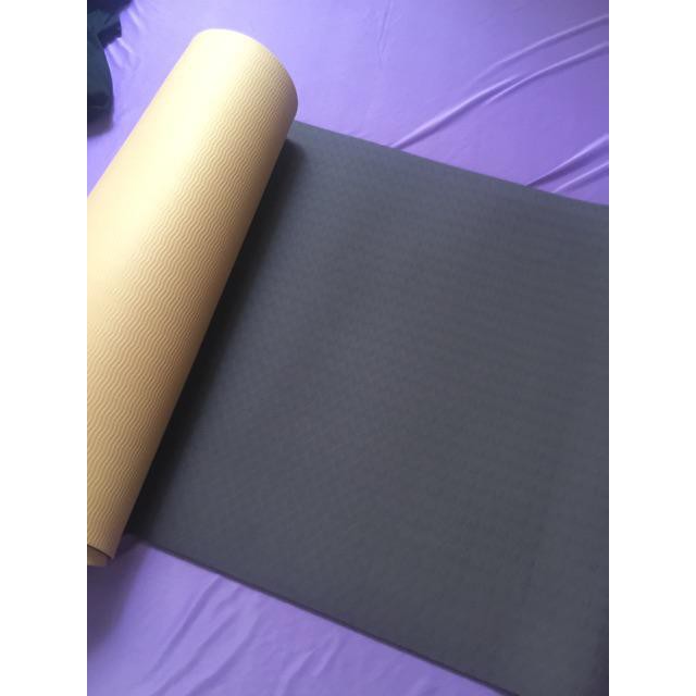 [Mua Kèm 5K] Thảm Tập Yoga 2 Lớp TPE 6mm Chống Trượt An Toàn Thân Thiện Với Môi Trường YOGY TT01