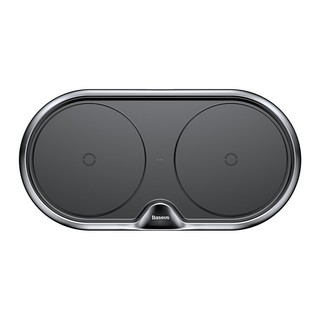 Đế sạc không dây hai mặt Baseus Dual Wireless màu đen