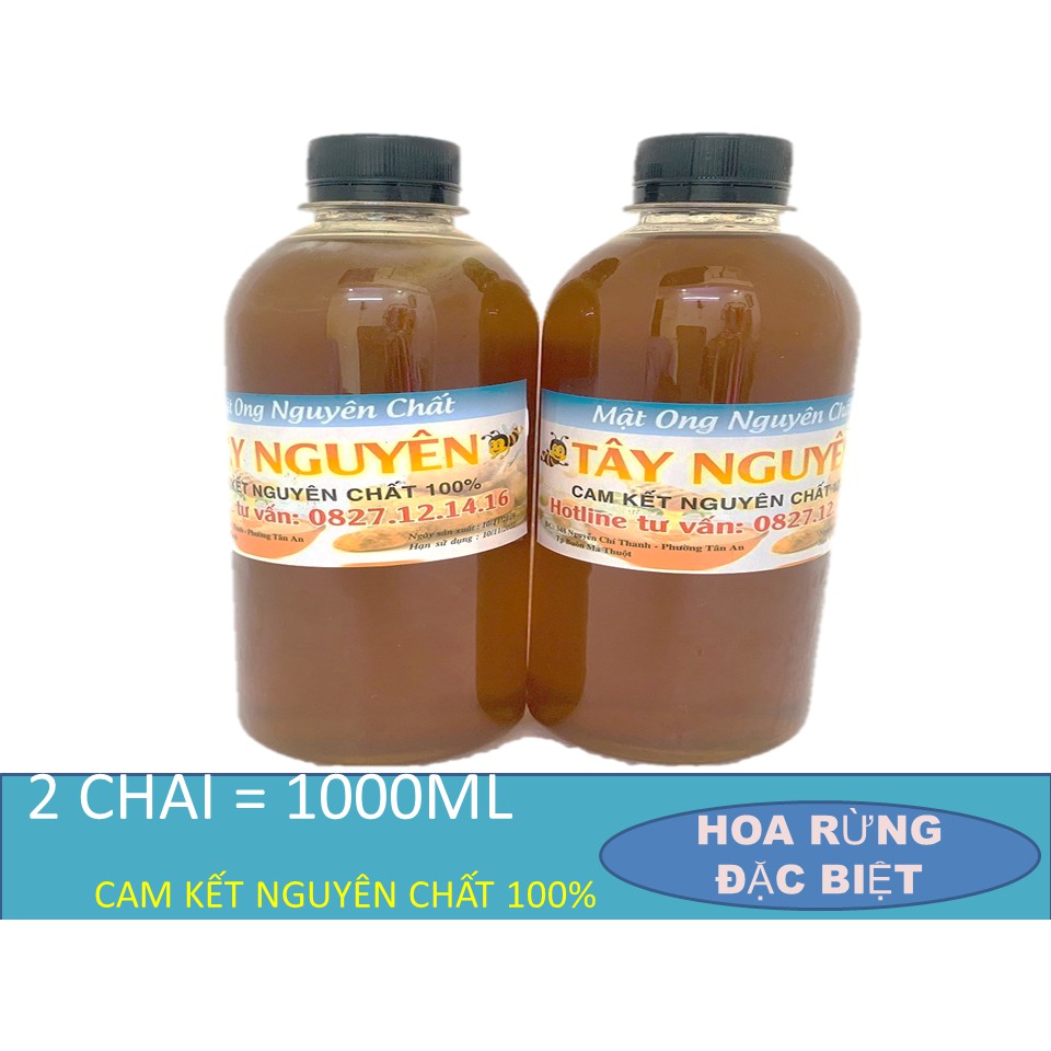 Mật Ong rừng Đặc Biệt - Cam kết Nguyên Chất 100% (có 2 Lít) - GGS 05