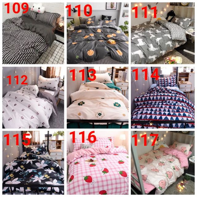 Bộ cotton poly nhập khẩu Chăn Phao, Trần hè. Mẫu mới bổ sung