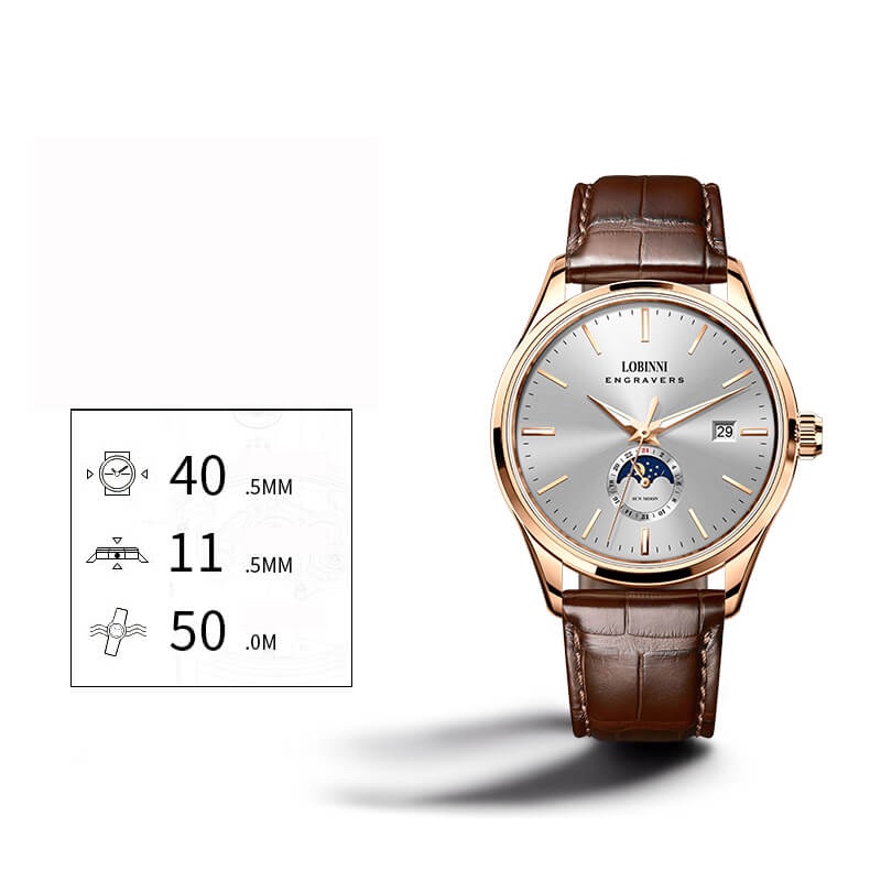 Đồng hồ nam chính hãng LOBINNI L19001-1