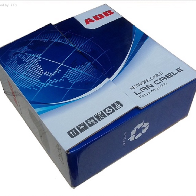 Thùng mini cable cát 5e utp dây mạng loại 100m ADB
