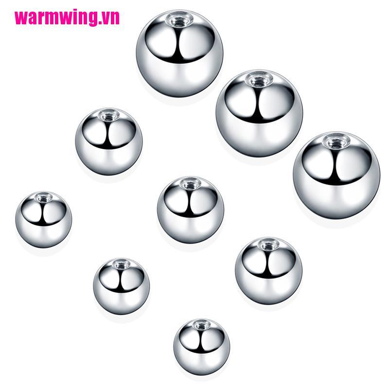 Bộ 50 Khuyên Xỏ Lông Mày Bằng Thép Không Gỉ