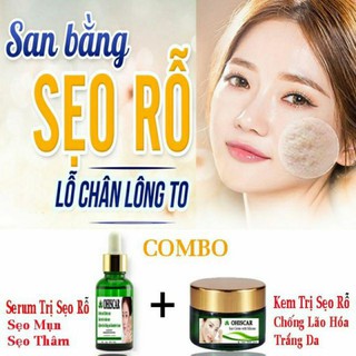 Serum & Kem Hổ Trợ Đầy SẸO RỖ Lâu Năm