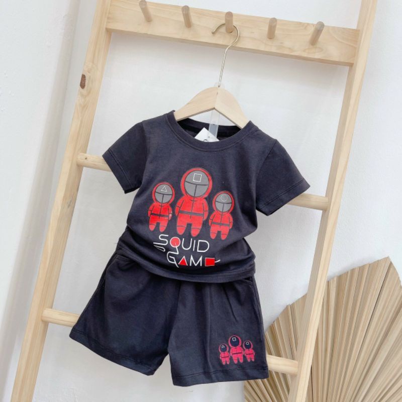 Sale rẻ nhất Bộ cotton con mực cho bé trai