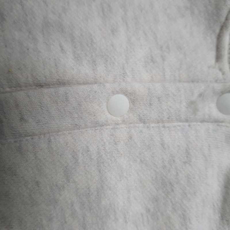 body lót nỉ kẻ tay trụ cổ