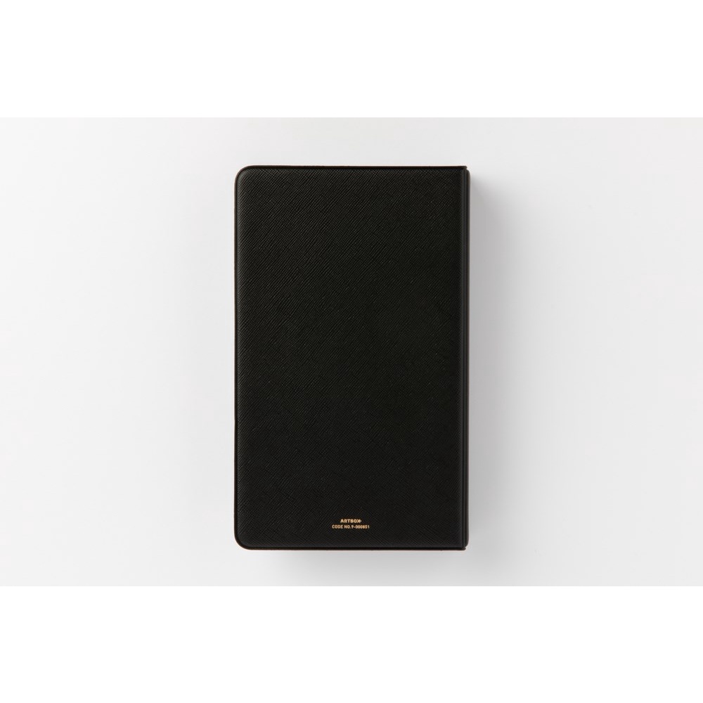 Binder Collect Book ARTBOX Hàn Quốc Đựng Ảnh Polaroid Photocard Nhãn Dán Bìa Vải Màu Đen 16 Sleeves