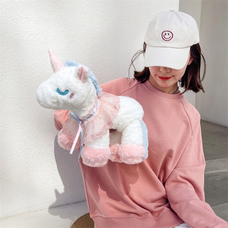 Túi Đeo Chéo Đựng Điện Thoại Hình Búp Bê Kỳ Lân Dễ Thương