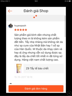 Kem tẩy tế bào chết