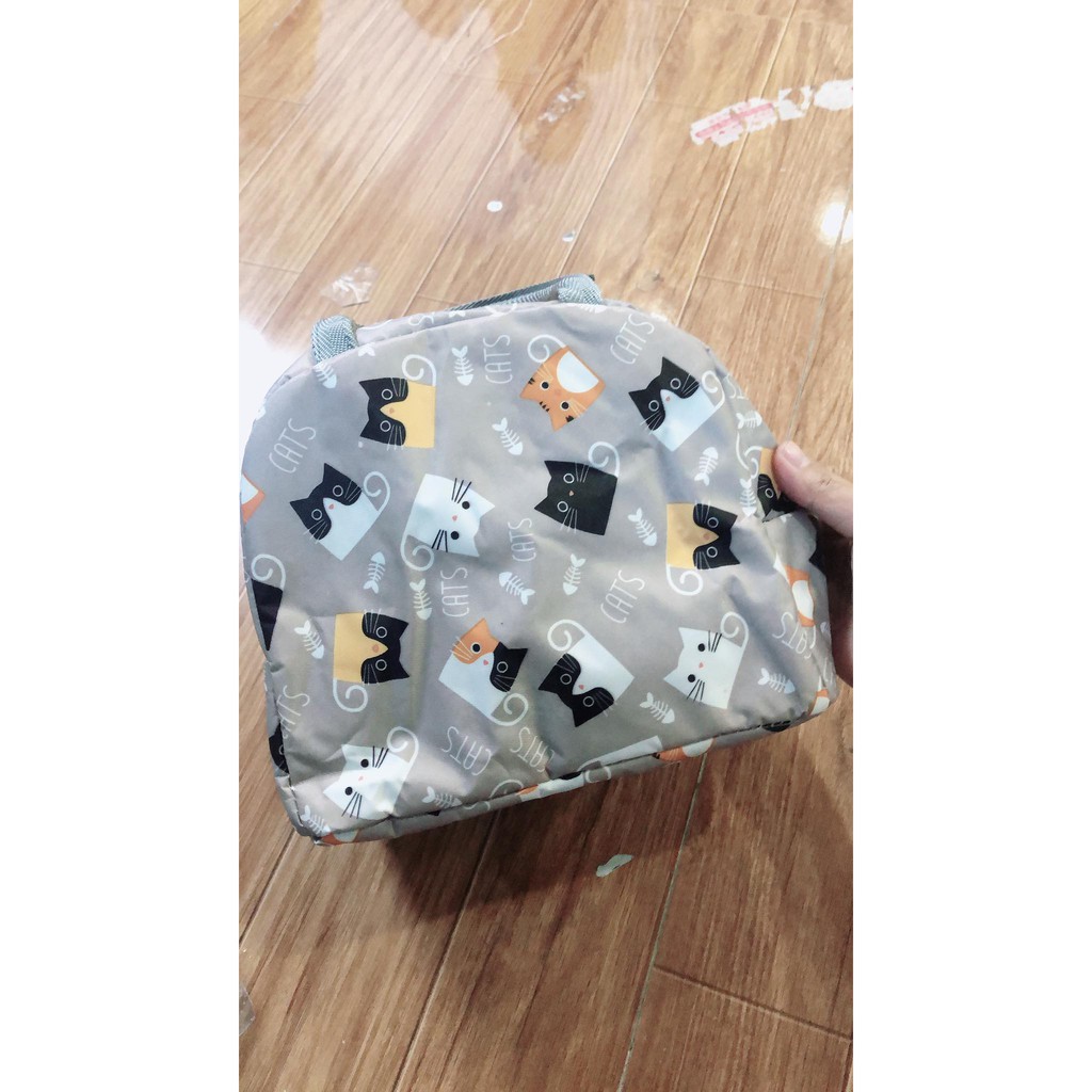 Túi đựng hôp cơm-Túi giữ nhiệt hàng cao cấp chống thấm  1109TD