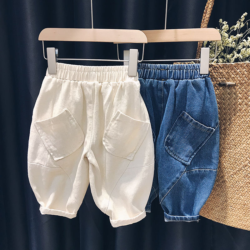 Quần Jeans Dài Thời Trang Dành Cho Bé