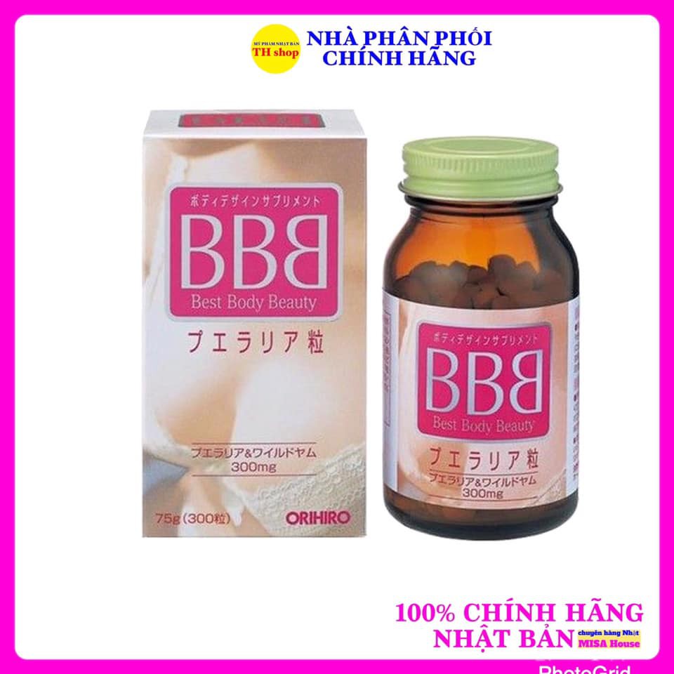 Viên uống nở ngực BBB Orihiro Nhật Bản 300 viên Chính Hãng Nhật Bản | BigBuy360 - bigbuy360.vn