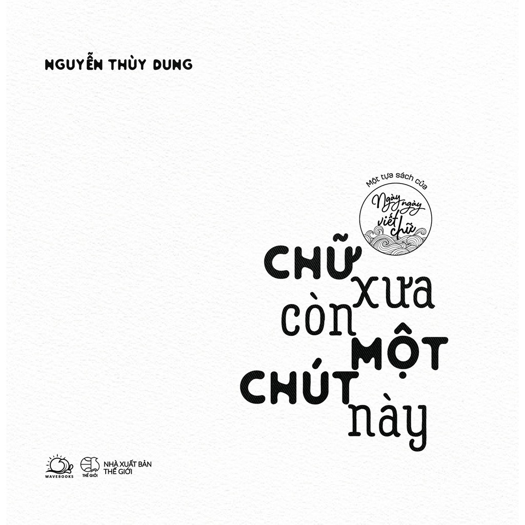 Sách - Chữ xưa còn một chút này