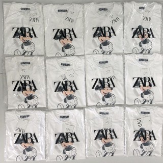 Áo thun 𝐙𝐚𝐫𝐚 nữ Mickey Mouse, cotton 100%, chất thun đẹp