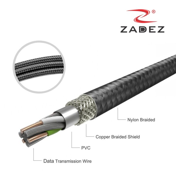 Cáp Lightning MFi ZADEZ ZCC259