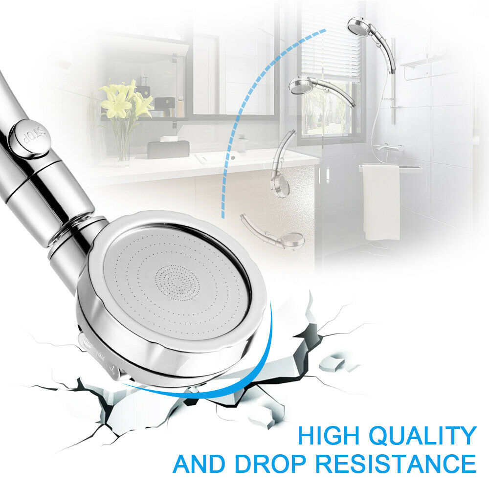 Đầu Vòi Sen 3 Trong 1 Áp Suất Cao Với Công Tắc Bật / Tắt