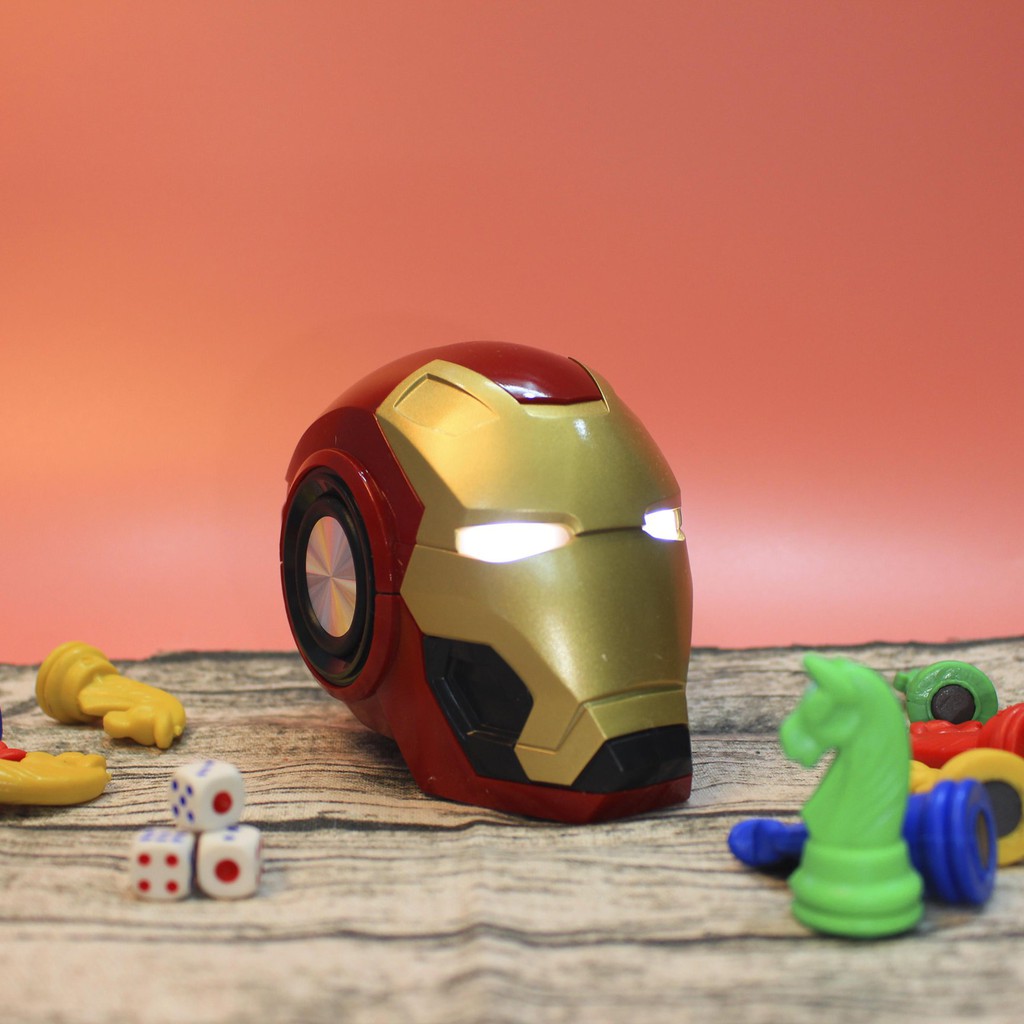 Loa bluetooth 5.0  Bumble Bee Transformer, IRON MAN - Loabuetooth Đẹp Độc Đáo (tặng kèm sạc và jack 3.5mm)