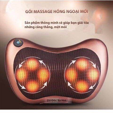 gối massa hồng ngoại 8 bi cao cấp