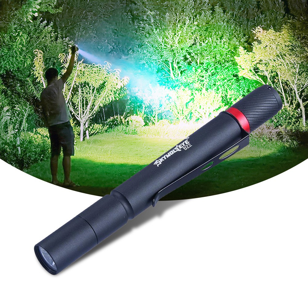 Đèn LED dạng bút cầm tay mini hoạt động bằng pin