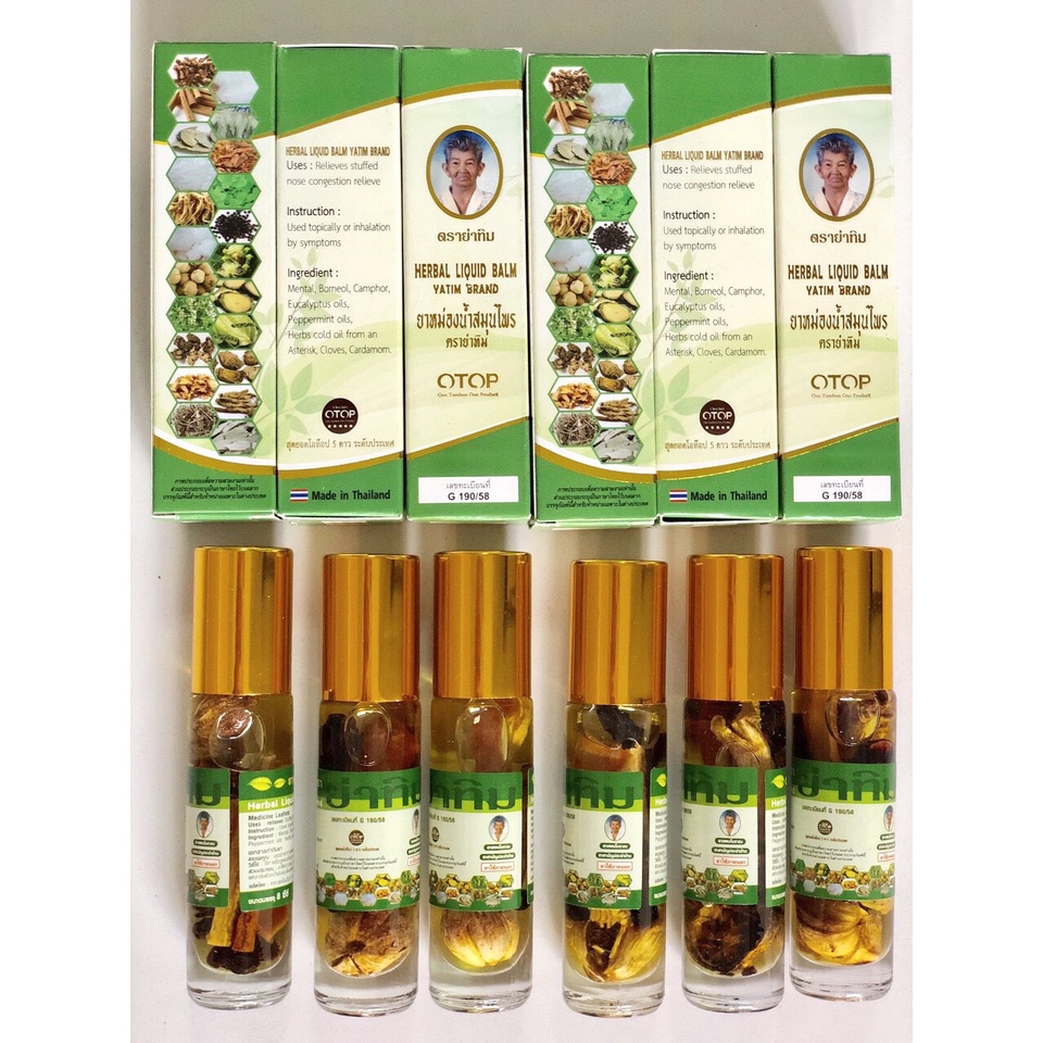 Dầu 22 Thảo Dược Bà Già Thái Lan Otop