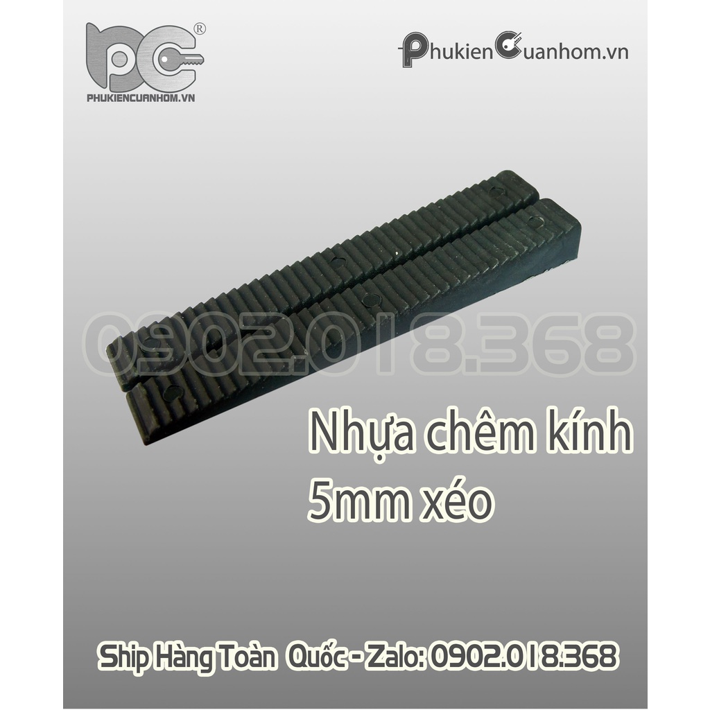 NHỰA CHIÊM KÍNH DÀY 5MM VÁT XÉO