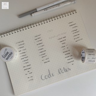 W001 - WASHI TAPE TRANG TRÍ SỔ
