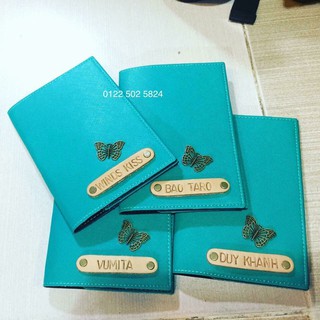Ví hộ chiếu khắc tên