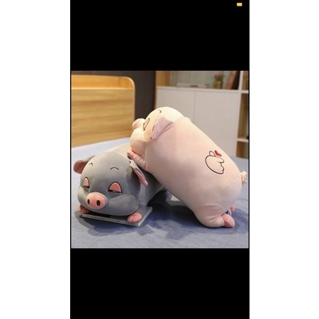 Bộ chăn gối 2 in 1 bé Heo siêu cute