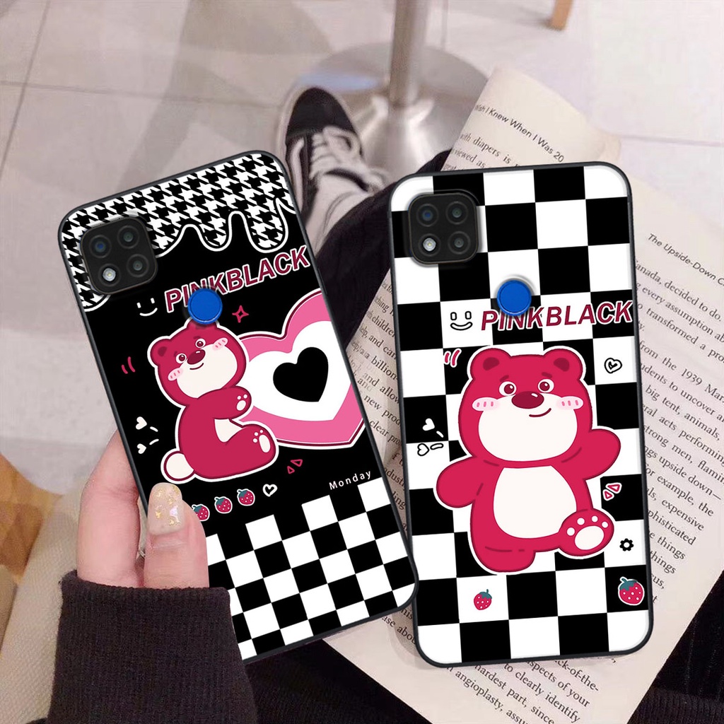 Ốp lưng Xiaomi Redmi 9C màu hồng dễ thương