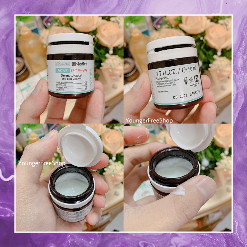 Kem dưỡng da ngừa mụn và thâm Bielenda Dr. Medica anti acne 50ml