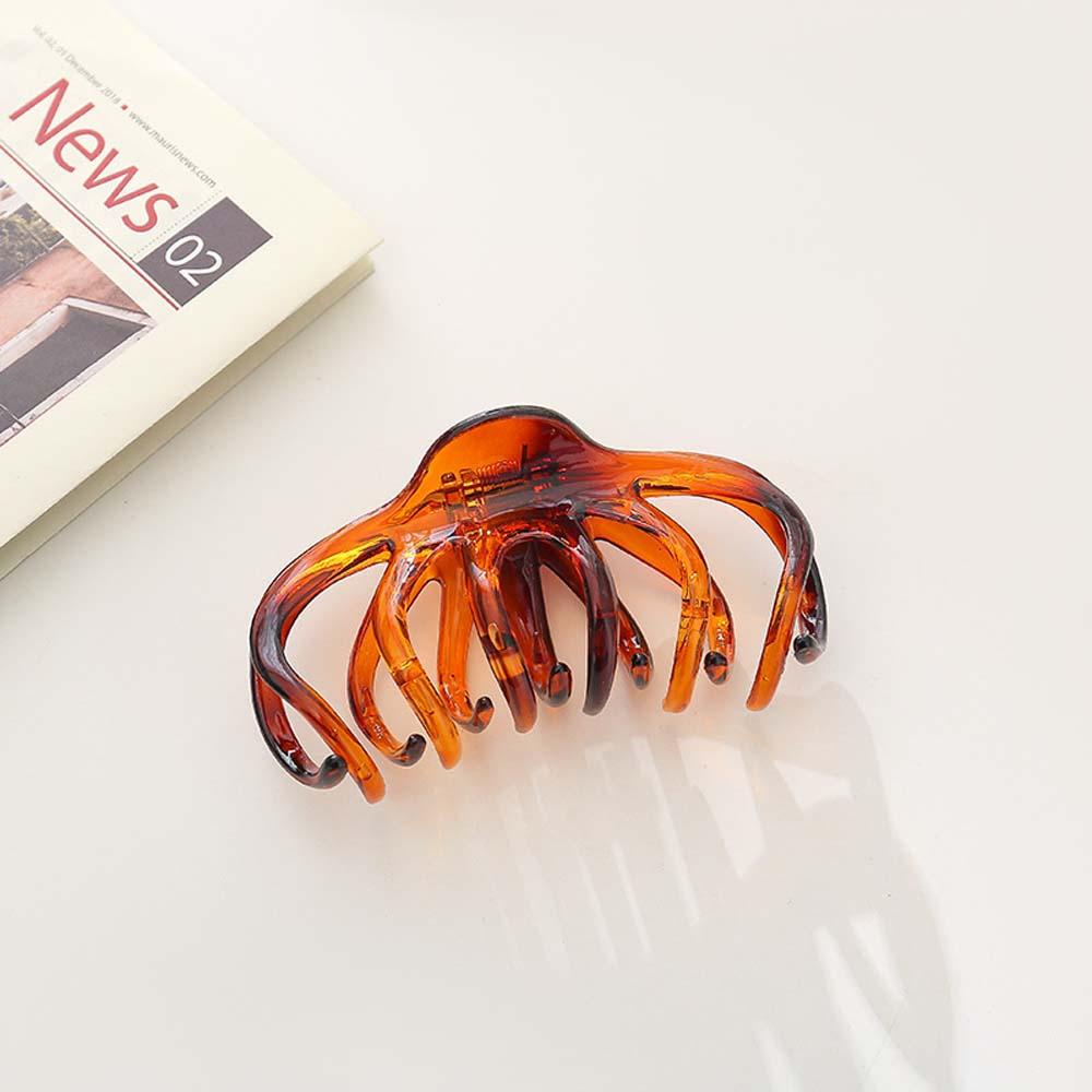 Kẹp Tóc Bằng Nhựa Acrylic Trong Suốt Kiểu Pháp Thanh Lịch VANES1