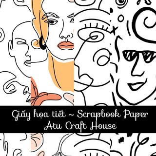 ART Giấy Họa Tiết Scrapbook - Scrapbook Paper (rất nhiều mẫu)