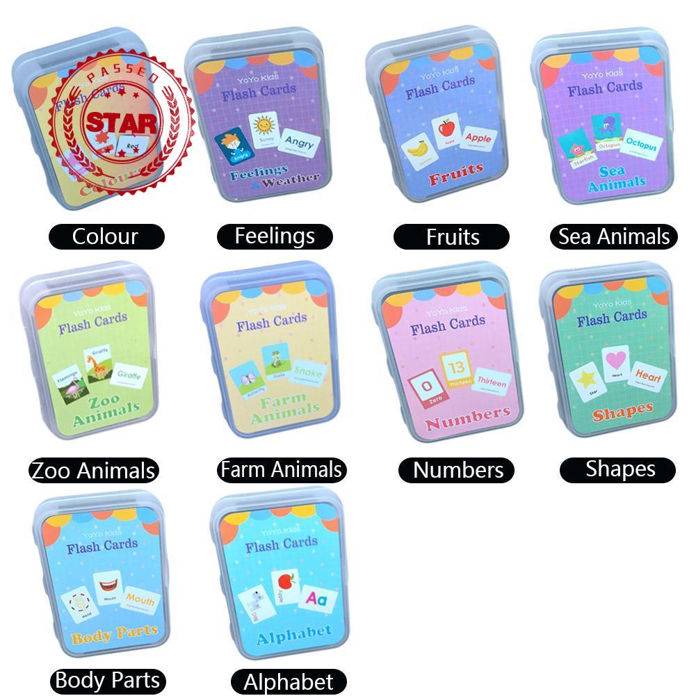 Set 20/30 Thẻ Chữ Cái ABC Dạy Học Sớm Cho Bé X8W6