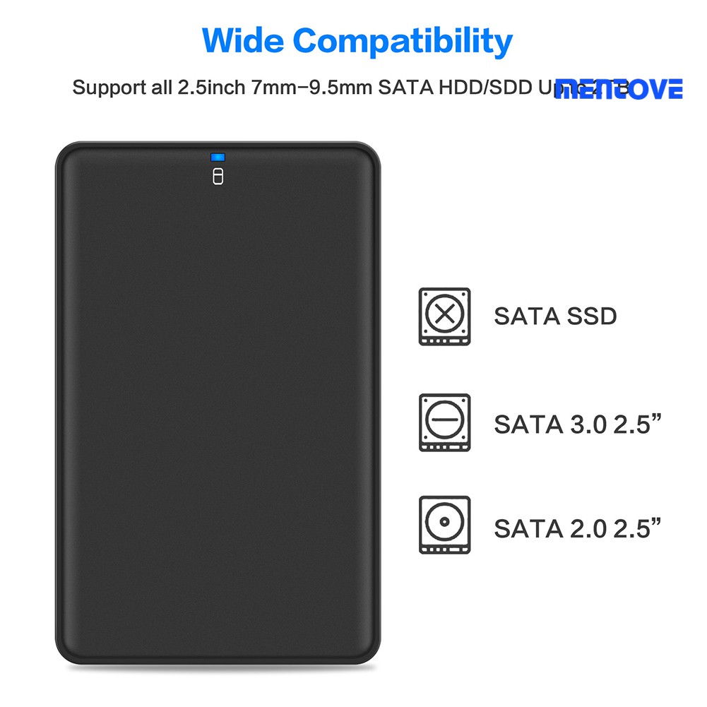 Hộp Đựng Ổ Cứng Ngoài 2.5inch Hỗ Trợ 2tb Sata Sang Usb 3.0 Ssd Ốp | BigBuy360 - bigbuy360.vn