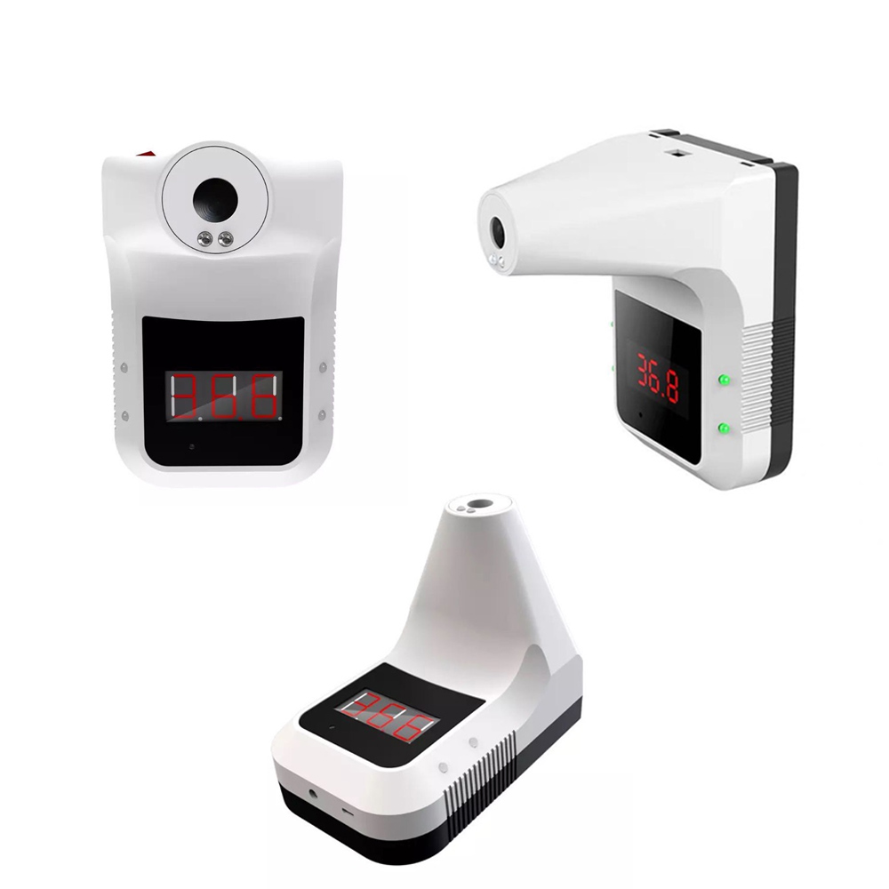 [Hàng mới về] Nhiệt kế hồng ngoại K3 cầm tay hoạt động không tiếp xúc có giá đỡ chuyên dụng