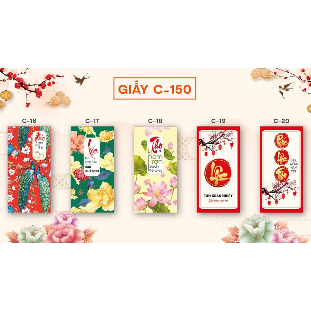 Sỉ 1000 lì xì mẫu mới 2021 - tặng kèm túi ( Ảnh Thật )
