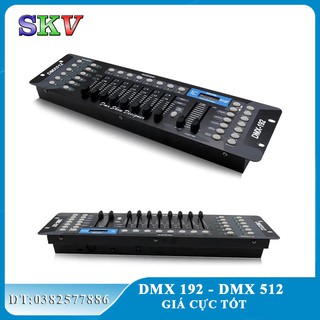 Bàn điều khiển DMX 192 (DMX 512) chuẩn loại 1 giá tốt, cho sự kiện nhỏ, sân khấu nhỏ