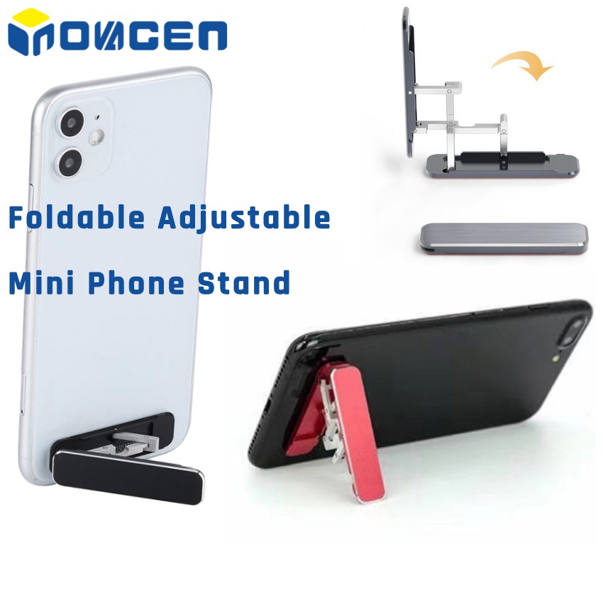 Giá đỡ điện thoại mini bằng hợp kim nhôm nhiều màu sắc tùy chỉnh tiện dụng