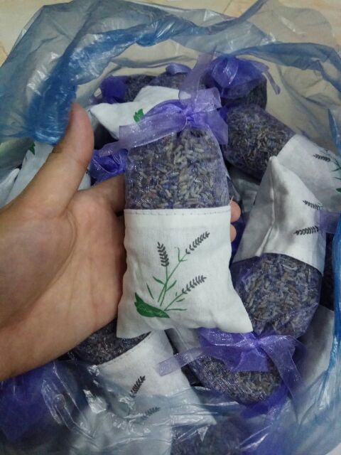 TÚI NỤ HOA THƠM LAVENDER KHÔ (HÀNG ĐẸP GIÁ TỐT) (giá siêu rẻ)